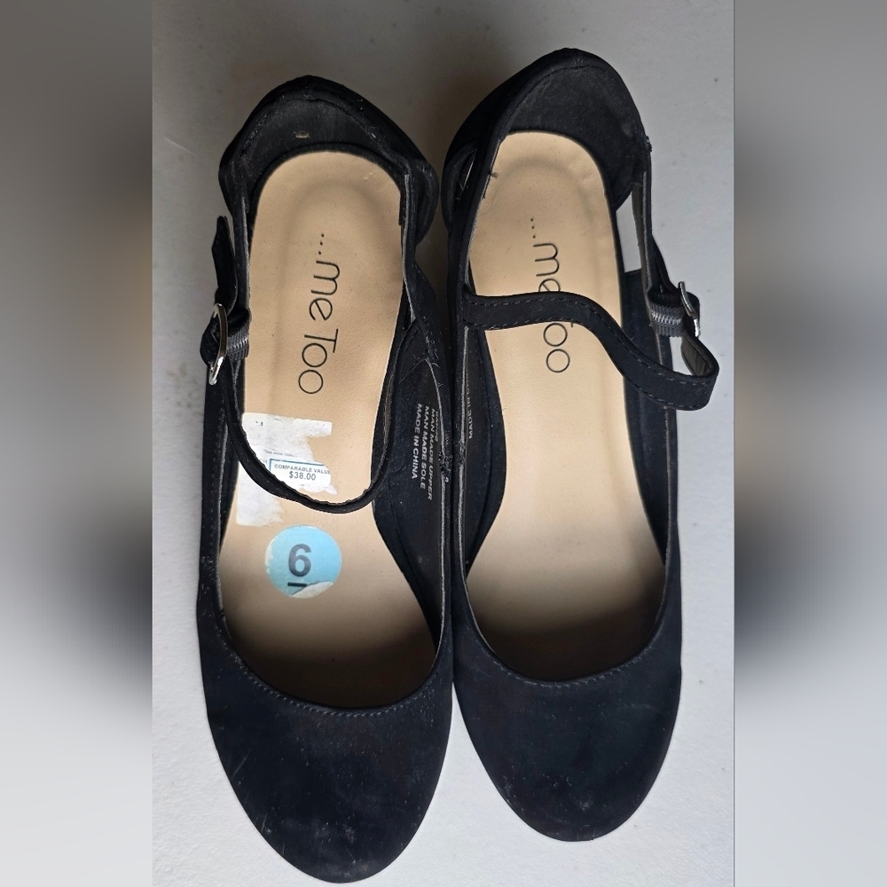 Me Too Women's Black Mary Jane Shoes